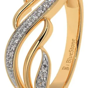 BlueStone Diamond The Alma Ring BY Vipin jewellers