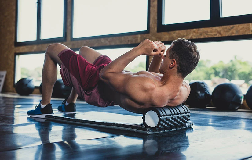 foam rolling header